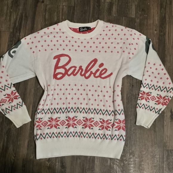 Barbie Christmas Fair Isle Sweater M - Picture 5 of 6